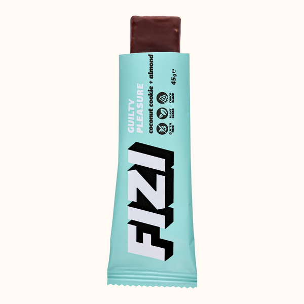 BAR WITH CHOCOLATE GLAZE "COCONUT COOKIE + ALMOND" 10 X 45G